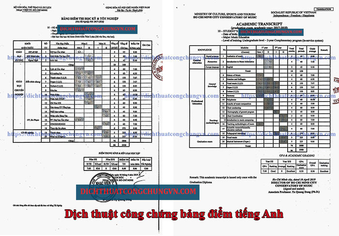 dịch thuật công chứng gấp trong ngày