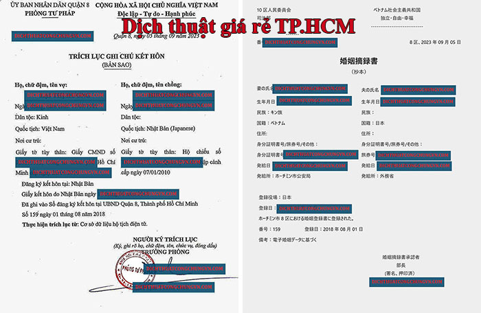 ịch thuật công chứng tư pháp nhanh giá rẻ