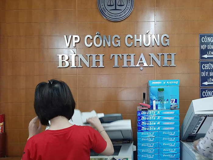 văn phòng công chứng Bình Thạnh